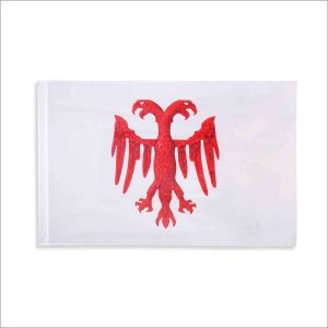 Zastava Nemanjića Dušanovog Carstva - poliester bela