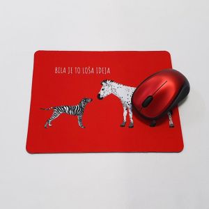 Mousepad - Zebra i Dalmatinac