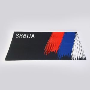 Peškir trobojka crni