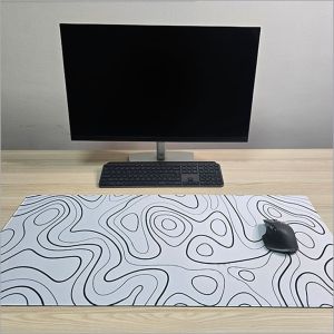 Mousepad - Abstrackt liquid bela