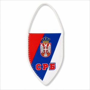 Zastava Srbije za retrovizor