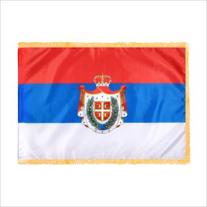 Zastava Vojvodine tradicionalna - saten