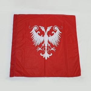 Zastava Nemanjića - Dušanovog Carstva - poliester crvena
